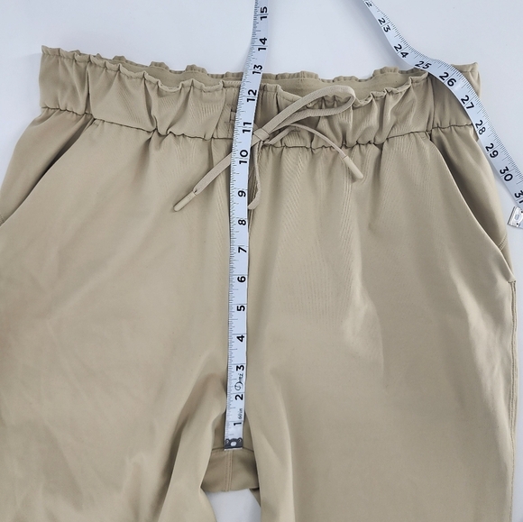 Lululemon Stretch High Rise Crop Pants Trench 8 - Picture 9 of 12